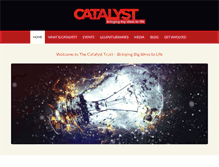 Tablet Screenshot of catalystnz.org