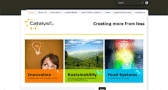 Desktop Screenshot of catalystnz.co.nz